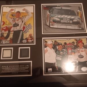 Dale earnhardt autographed and Authenticated